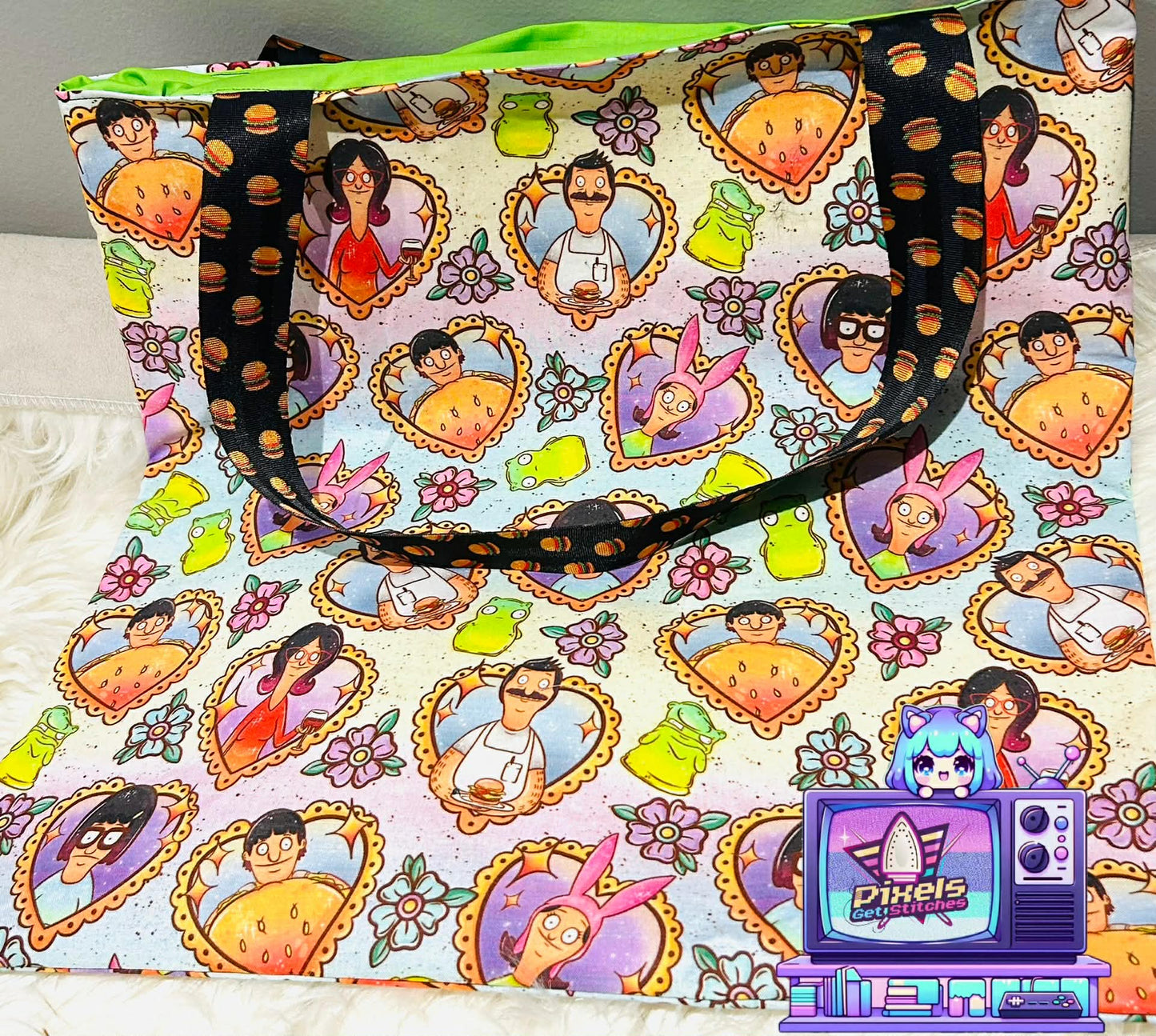 Bobs Burgers Con Bag