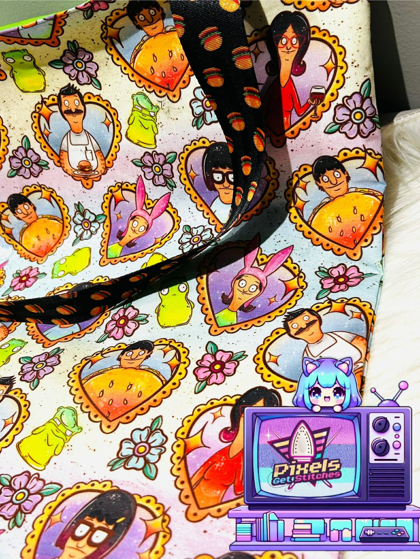 Bobs Burgers Con Bag