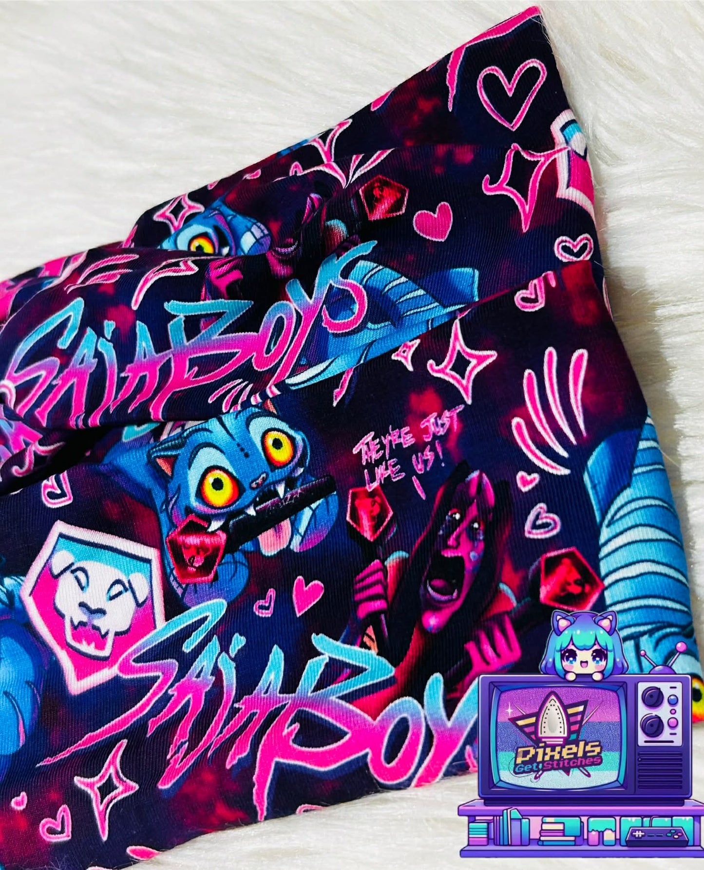 Derpy Tiger Saja Boys Kpop Demon Hunters Headwrap