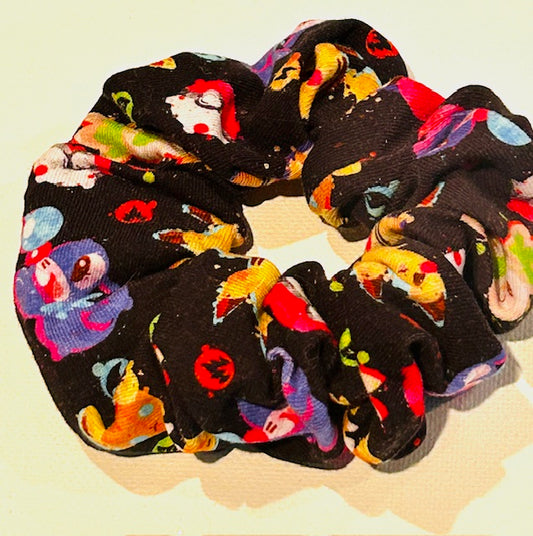 WaterColor Pocket Monster Scrunchie
