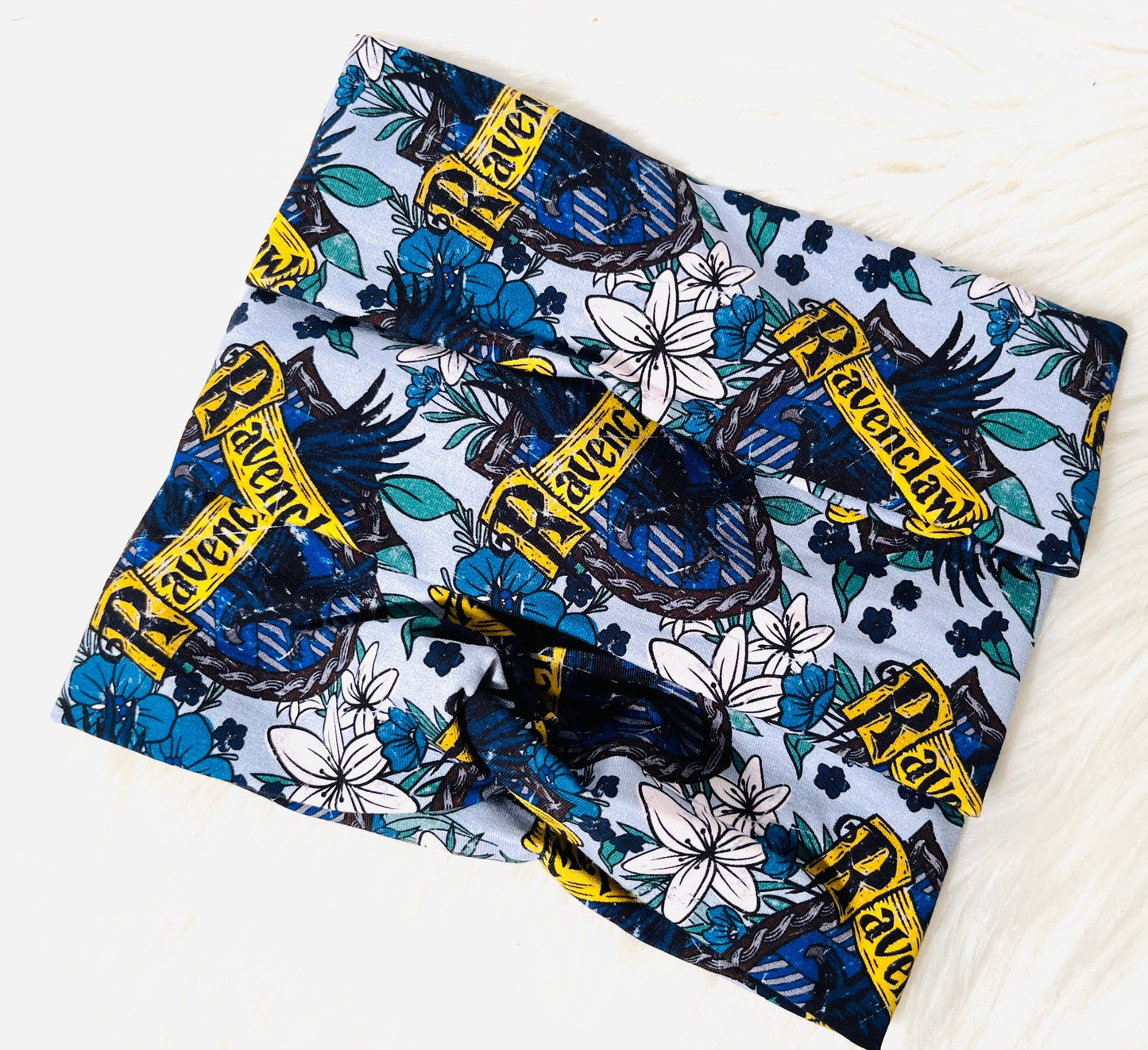 Raven Crest Headwrap