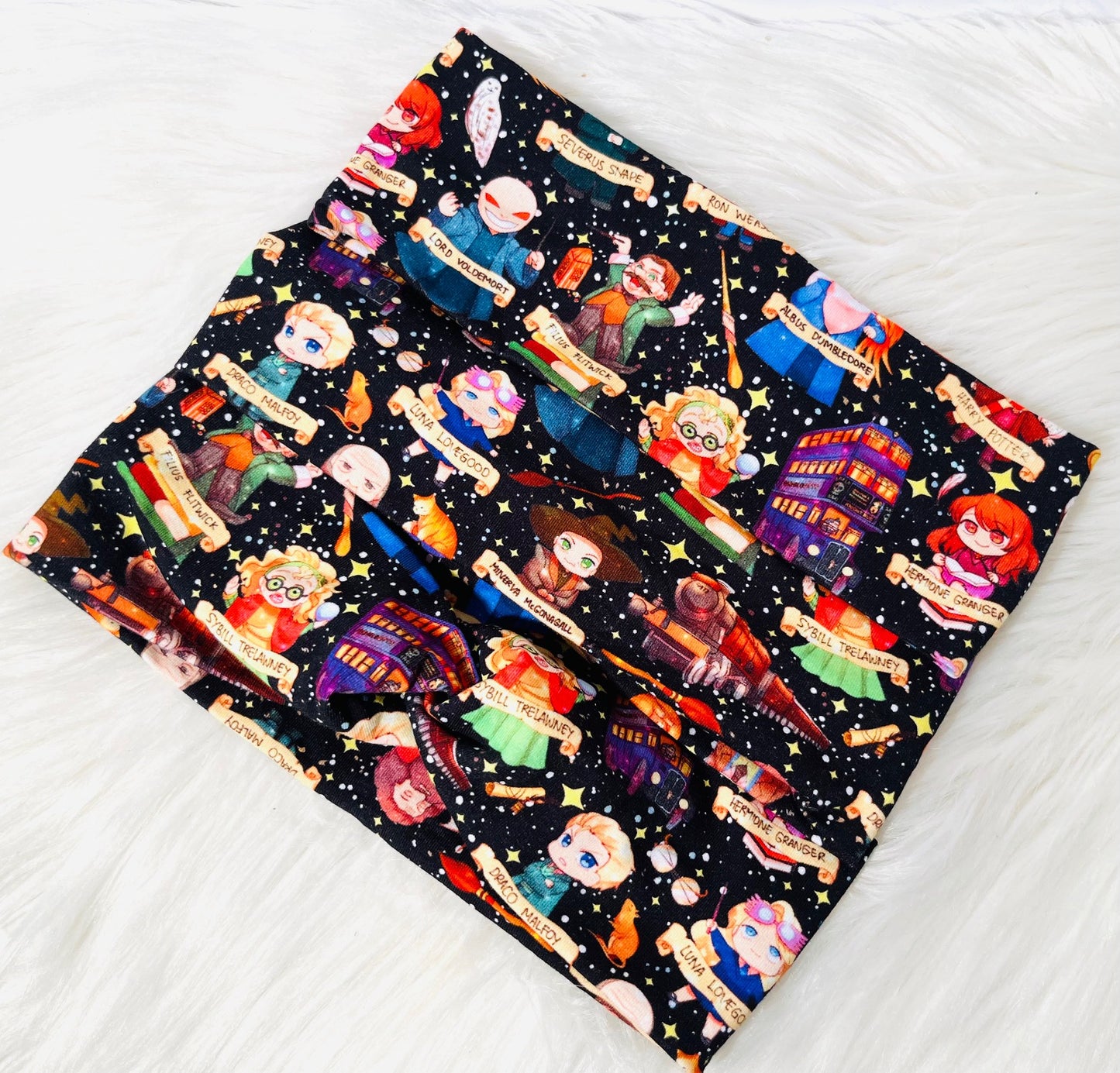 Chibi Wizard School Headwrap
