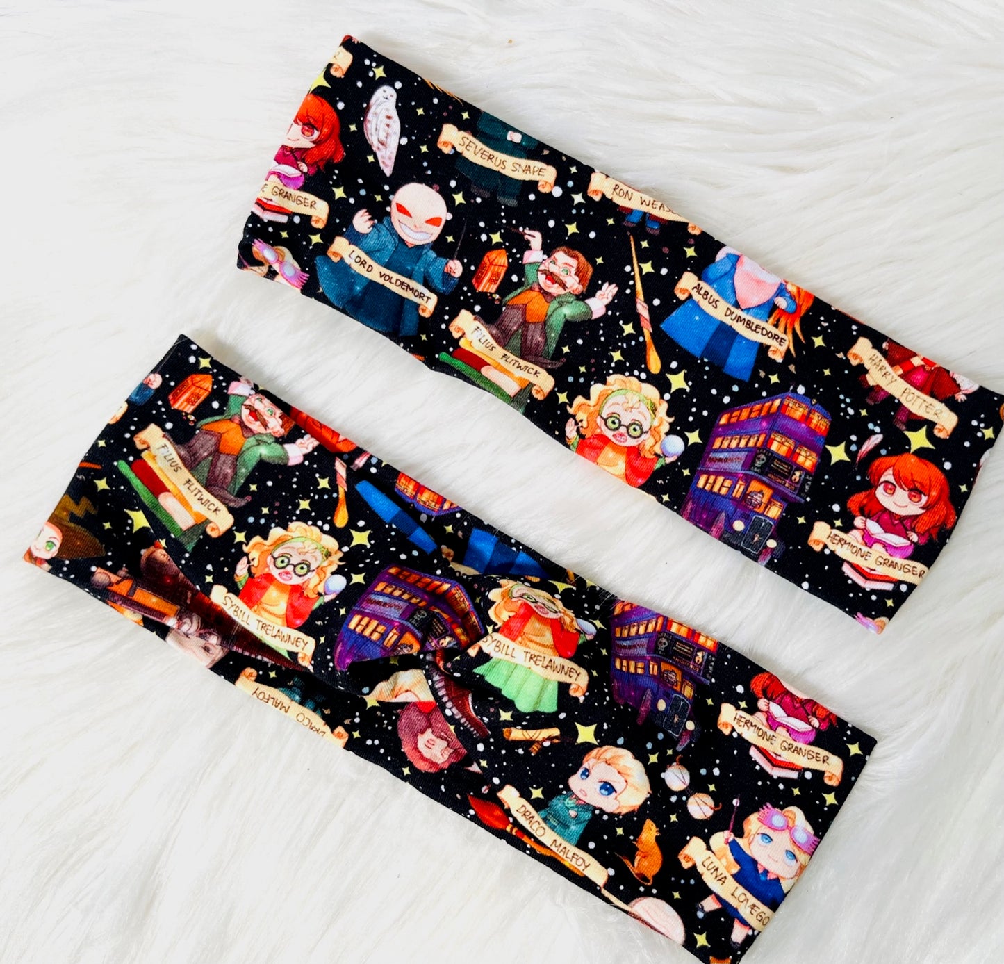 Chibi Wizard School Headwrap