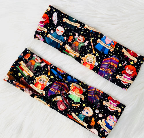 Chibi Wizard School Headwrap