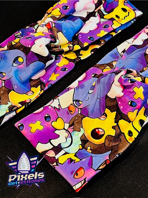 Spooky Pocket Monster Headwrap