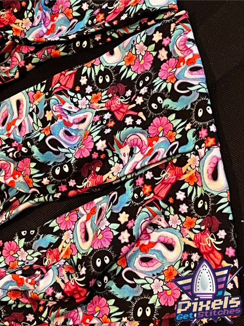 Neon Spirited Away Headwrap