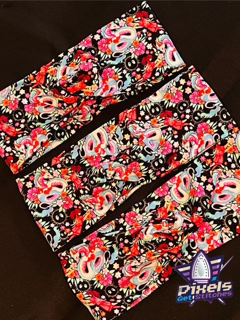 Neon Spirited Away Headwrap