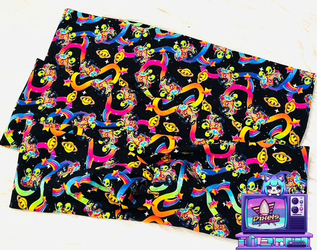 Rainbow Alien Headwrap