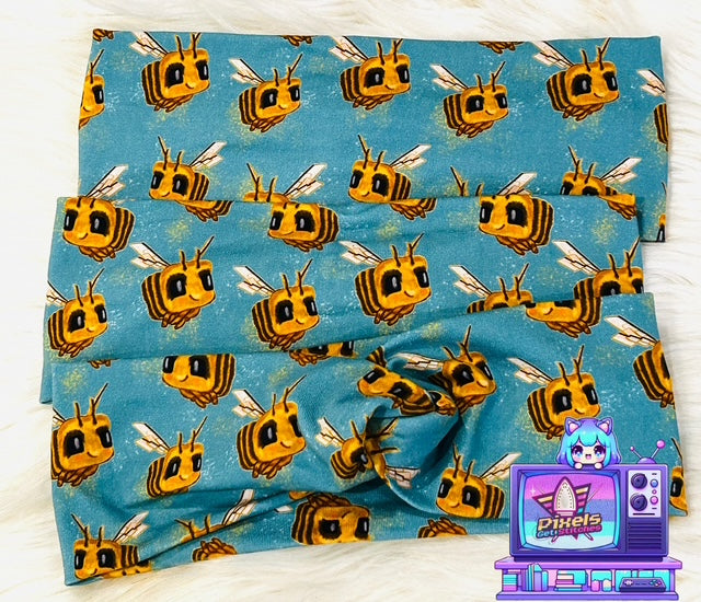 Block Bumblebee Headwrap