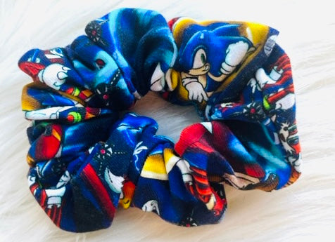 Sonic Game Scrunchie