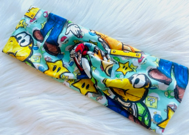 Sketch Plumber Bros Headwrap