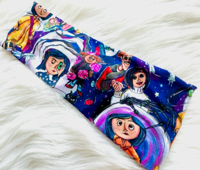 Coraline Button Headwrap