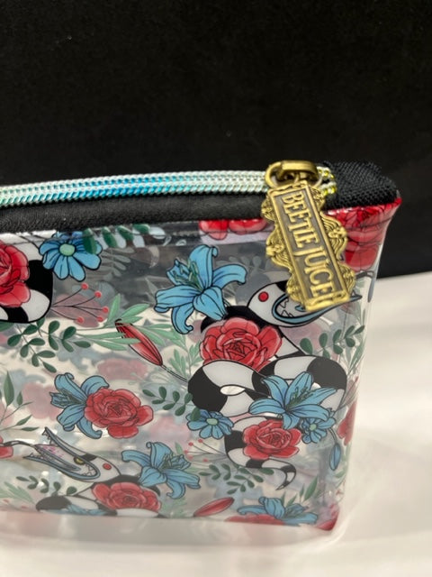 Beetlejuice Sandworm Clear Vinyl Bag
