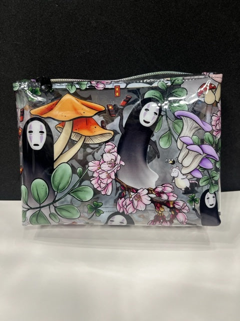 No Face Clear Vinyl Bag