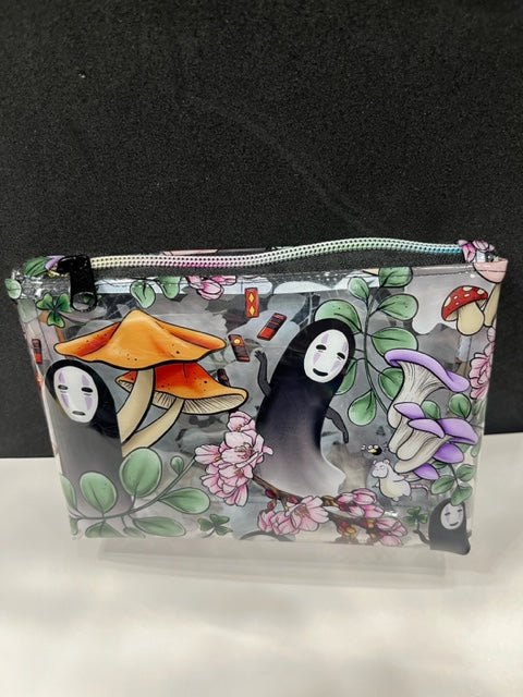 No Face Clear Vinyl Bag