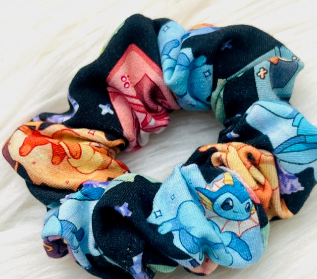 Eeveelution Game Console Scrunchie
