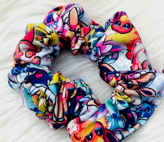 Eeveelution Chibi Scrunchie