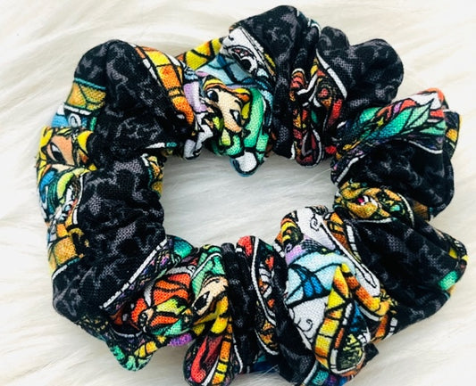 Legend of Zelda Stain Glass Scrunchie