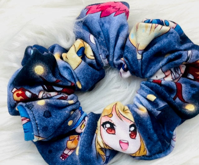 Fairytale Chibi Anime Scrunchie