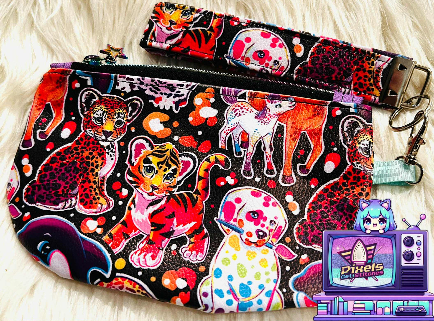 Lisa Frank Tiger Wristbag