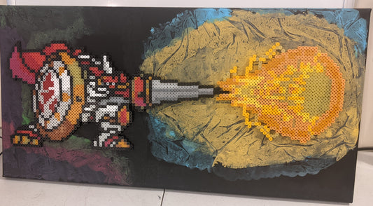 Gallent mon Perler Canvas