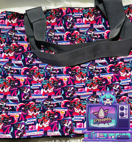 The Vees Hazbin Hotel Con Bag