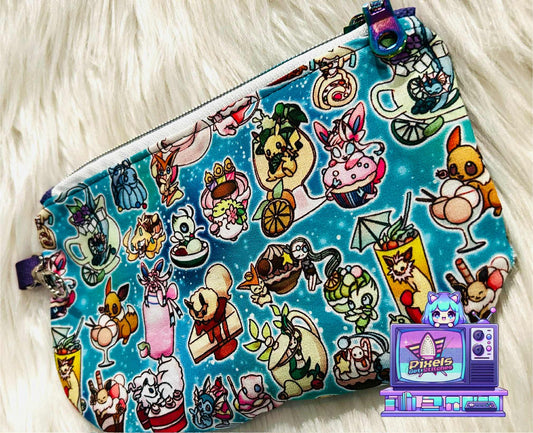 Chibi Eeveelutions Dessert Wristbag