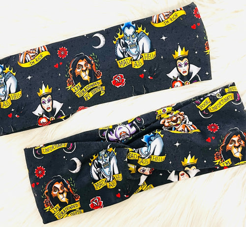 CLEARANCE Sailor Villain Headwrap