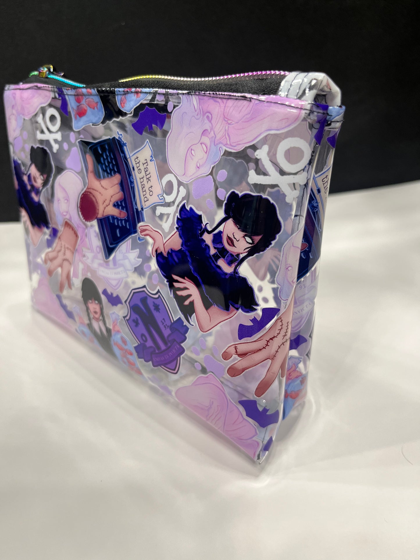 Wednesday Clear Vinyl Bag