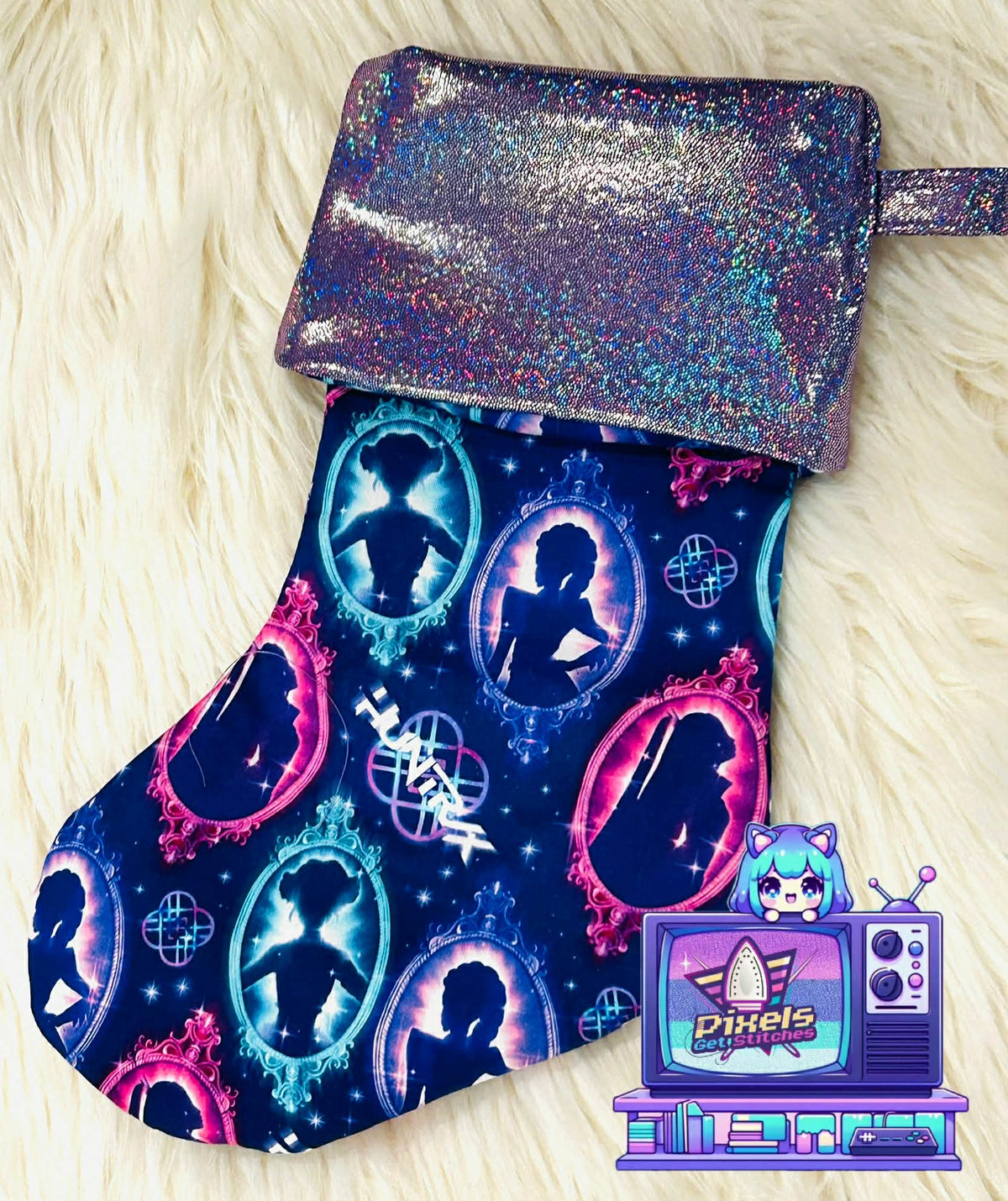 Golden Huntrix Kpop Demon Hunters Stocking