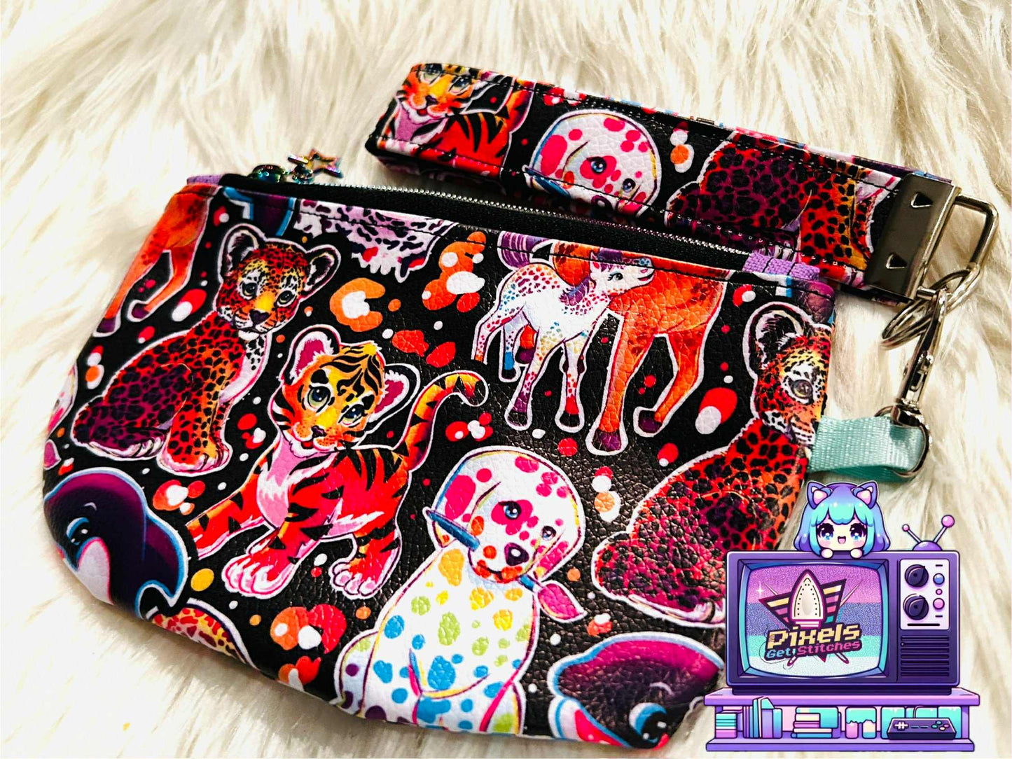 Lisa Frank Tiger Wristbag